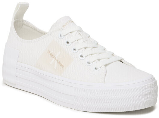 Calvin Klein Bold Vulc Flat Laceup YW0YW01039 Bright White YBR