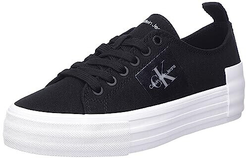 Calvin Klein Bold Vulc Flatf Laceup Wn YW0YW01039 Black BEH