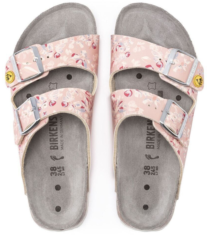 Birkenstock Arizona ESD Flower rose ab 62 49 Preisvergleich bei idealo