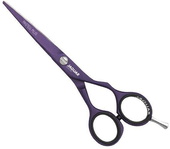 Jaguar White Line Hair Scissors Pastel Plus Offset 5½, Viola