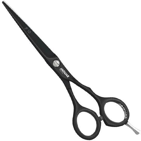 Jaguar White Line hair scissors JP 10 Black 6.5 Offset Black