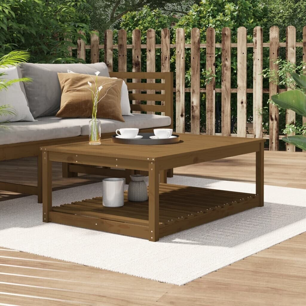 Photos - Garden Furniture VidaXL Garden Table Brown 121x82,5x45 cm Pine 