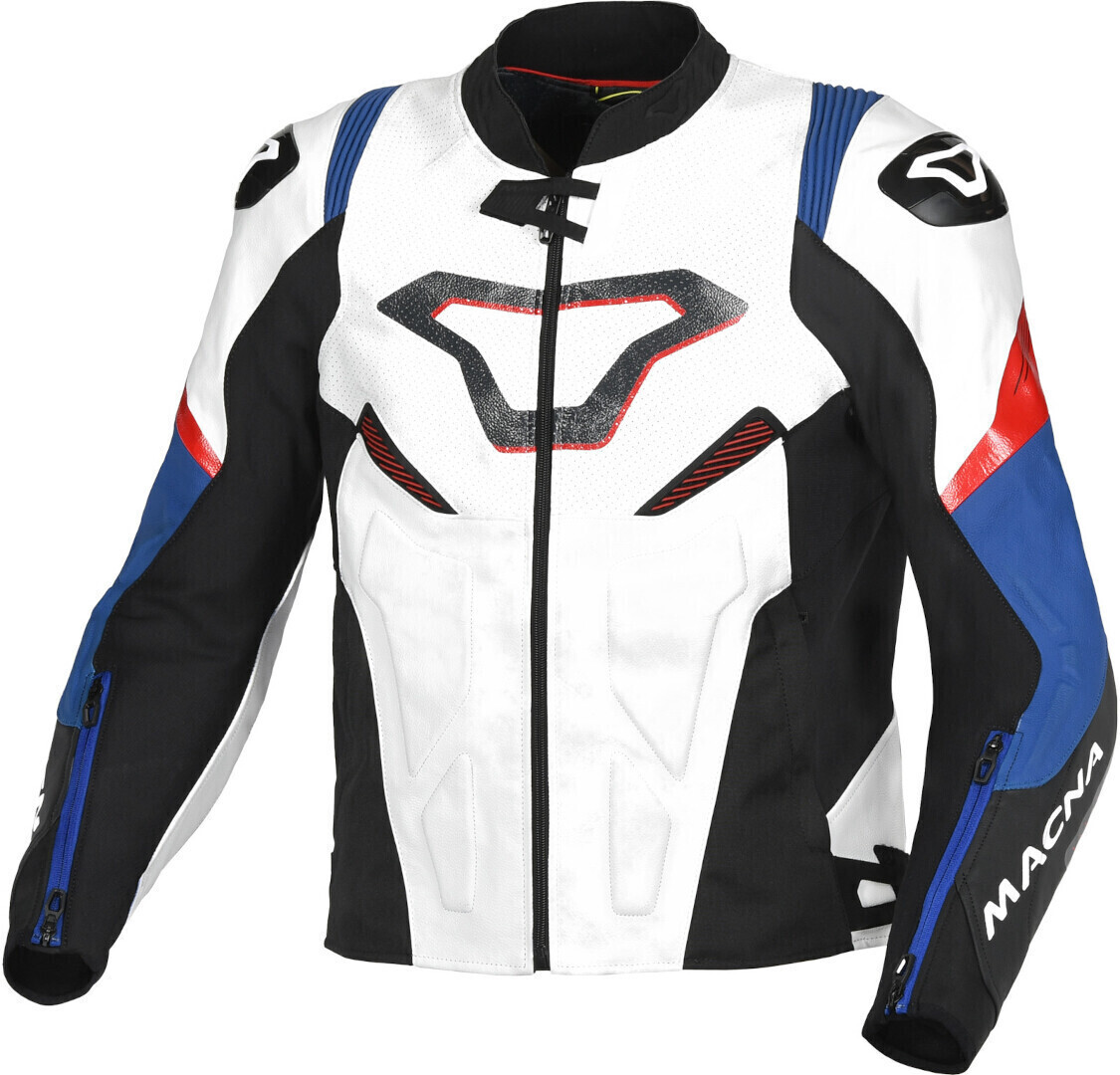 Macna Blouson Pointer blanc/noir/bleu