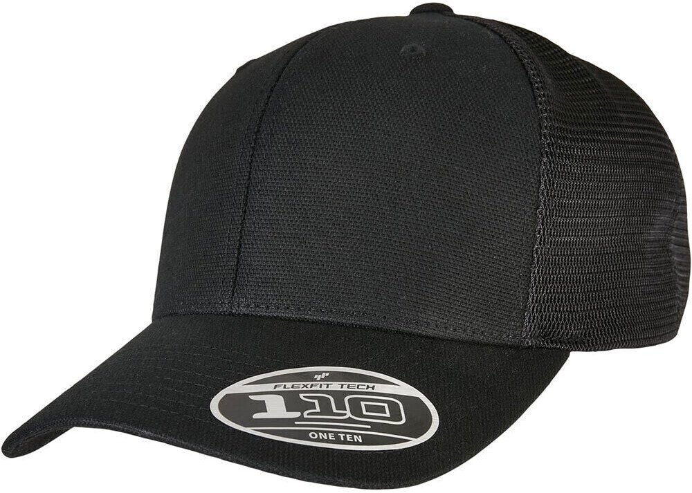 Flexfit 110 Structured Canvas Trucker Cap black