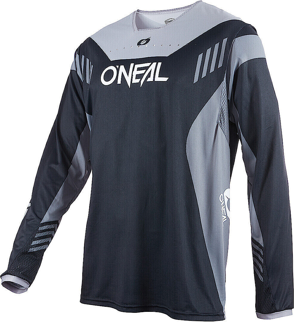 Photos - Cycling Clothing ONeal O'Neal O'Neal Element FR Hybrid Long Sleeved Jersey Men V.22 black/gray 
