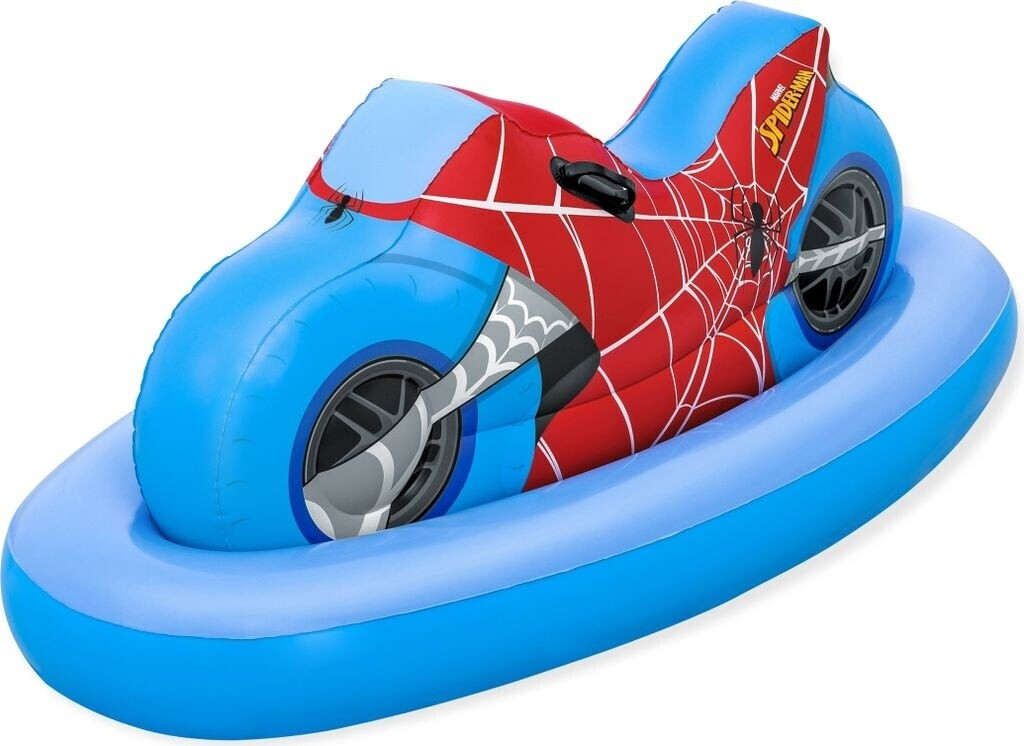 Bestway Pool Schwimmer Spider-Man Motorrad 170 x 84 cm