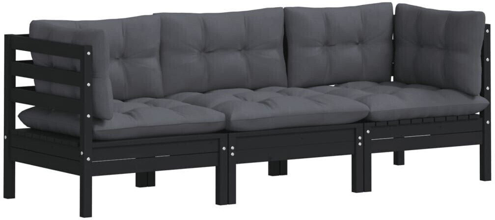 vidaXL 3 Seater Garden Sofa (3096104)