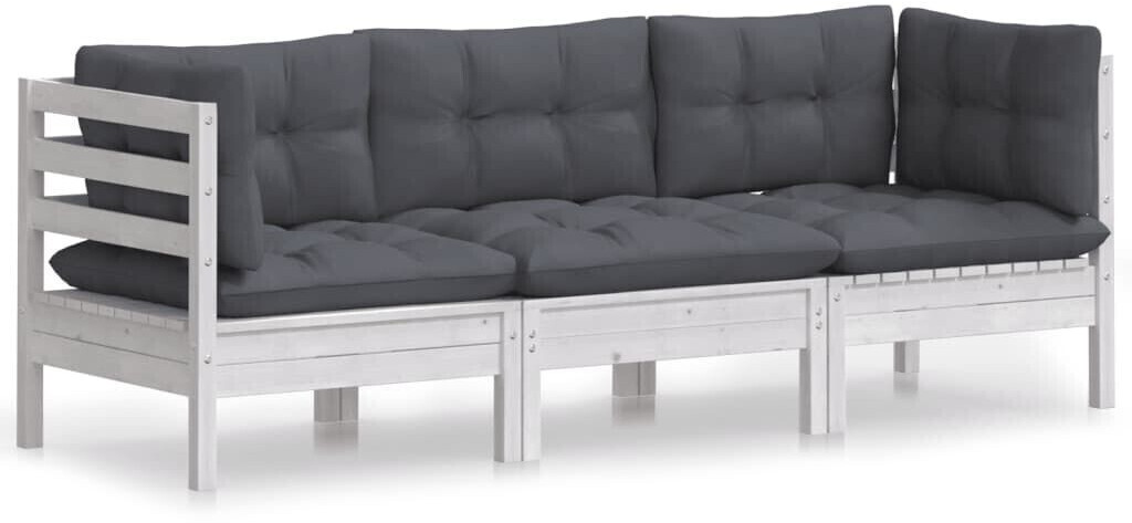vidaXL 3 Seater Garden Sofa (3096101)