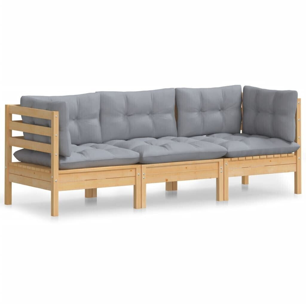 vidaXL 3 Seater Garden Sofa (3096099)