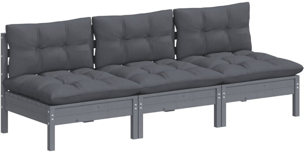 vidaXL 3 Seater Garden Sofa (3096078)