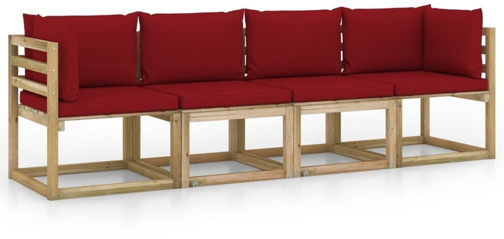 vidaXL 4 Seater Garden Sofa (3065209)