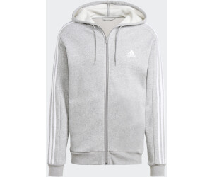 Adidas Essentials Fleece 3 Stripes Full Zip Hoodie ab 34 49 Dezember 2024 Preise Preisvergleich bei idealo