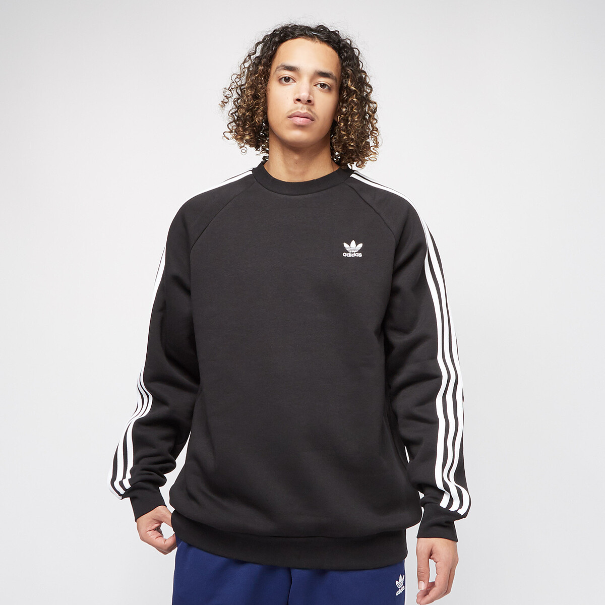 Adidas Adicolor Classics 3-Stripes Sweatshirt Crew (IM2087) black