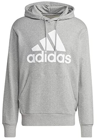 Adidas Essentials French Terry Big Logo Hoodie medium grey heather