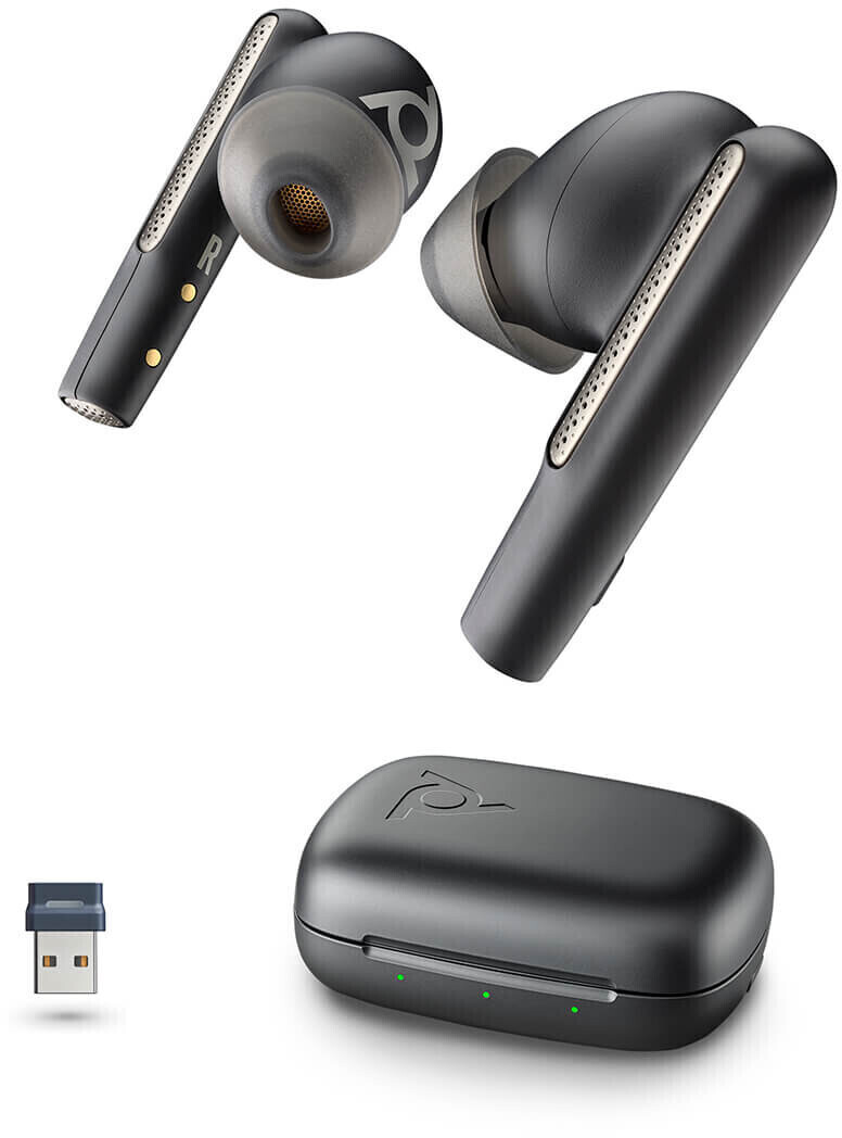 Poly Voyager Free 60 UC USB-A Carbon Black