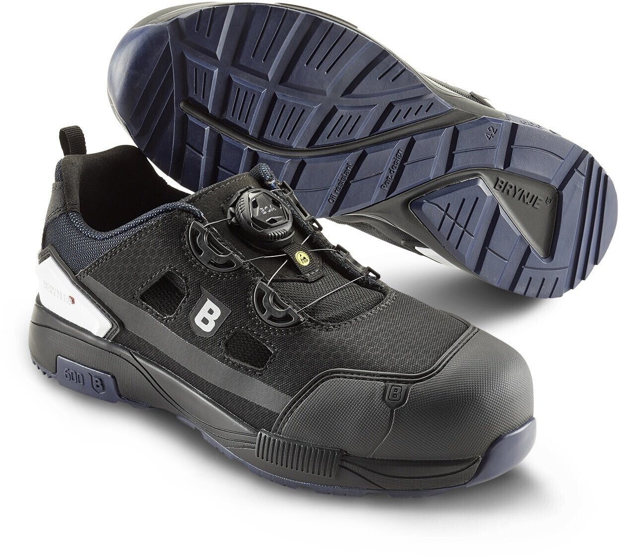 Brynje Sicherheitsschuh Flex Fit offener Clog Schwarz | Berufsschuhe Brynje Sicherheitsschuh Flex Fit offener Clog Schwarz | Berufsschuhe