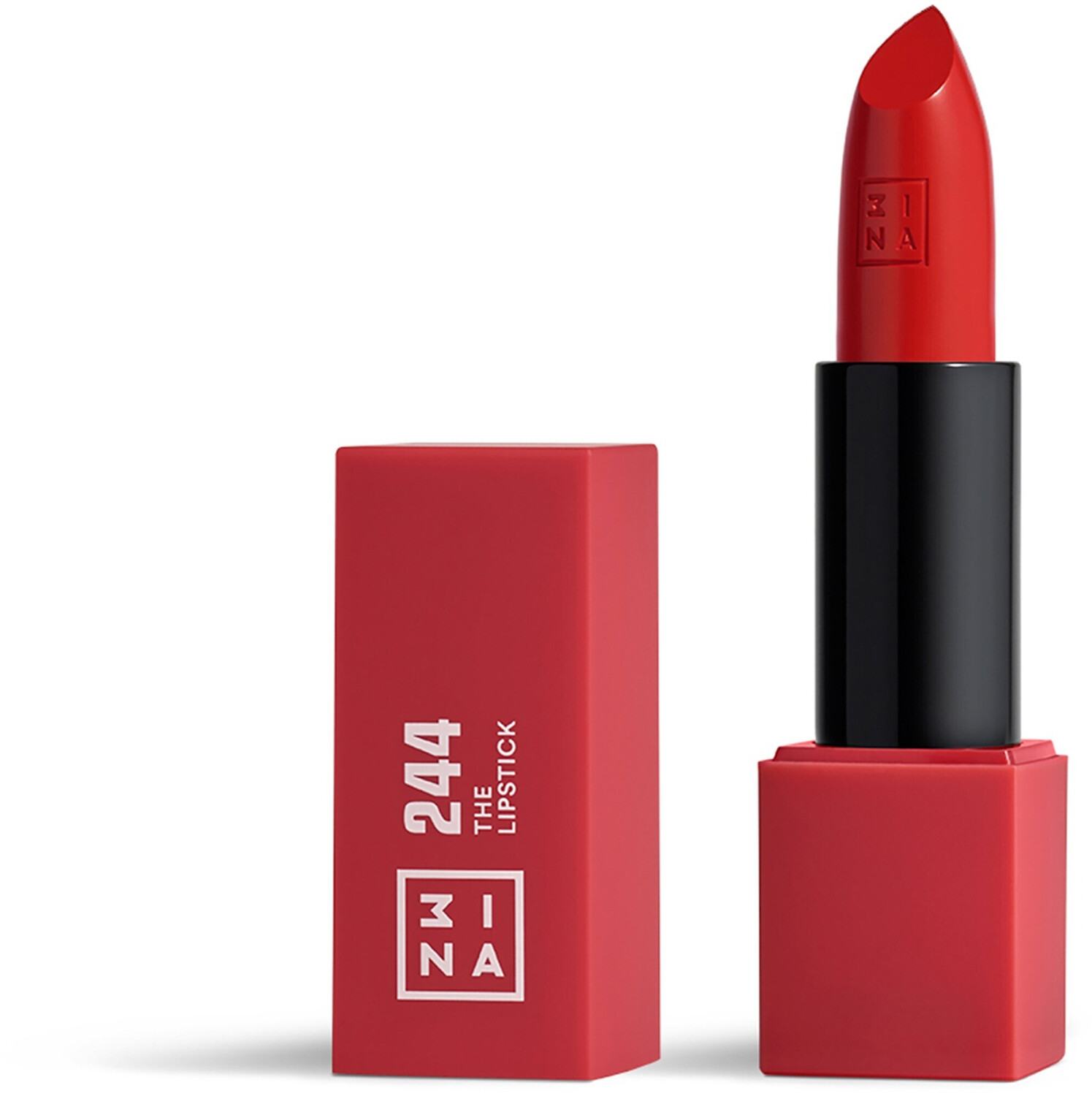 Photos - Lipstick & Lip Gloss 3INA The Lipstick  Nr. 244 Red (4,5g)