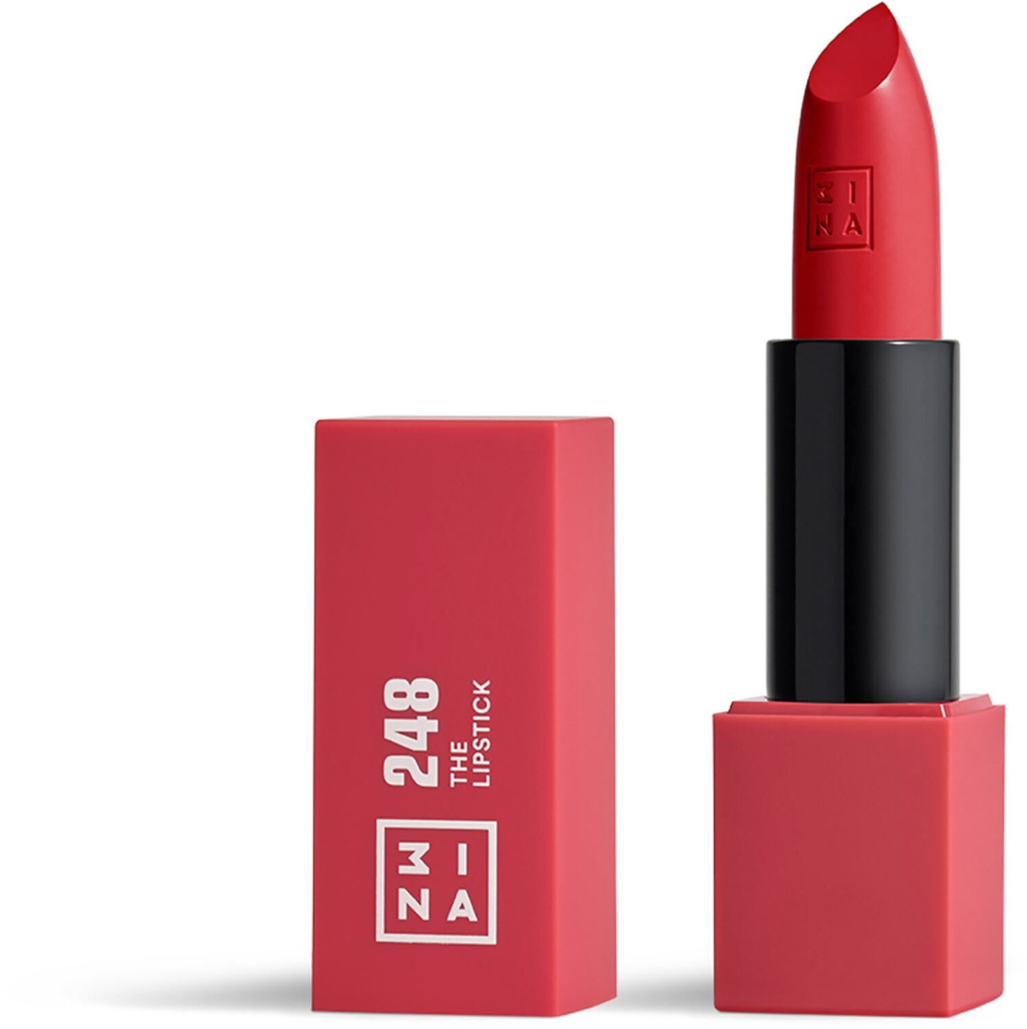 Photos - Lipstick & Lip Gloss 3INA The Lipstick  Nr. 248 Rubi Red (4,5g)