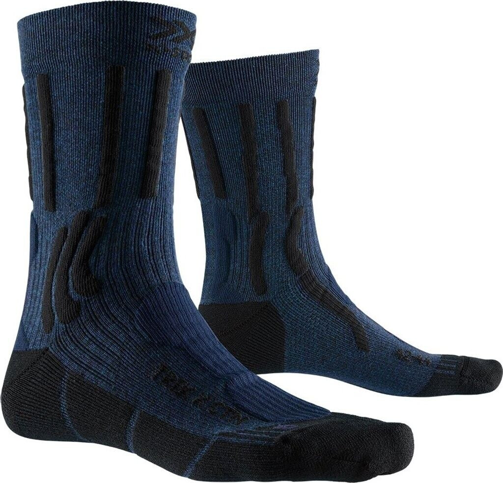 X-BIONIC X-Socks Trek X Cotton Junior - Chaussettes Randonnée Enfant Lot De 1 - Confort Et Technologie Pour Petits Pieds Aventuriers