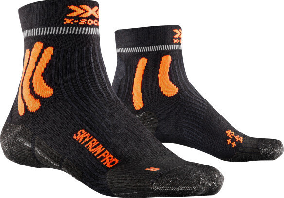 X-Socks Sky Run Pro 4.0 (XS-RK34S23M) opal black/trick orange
