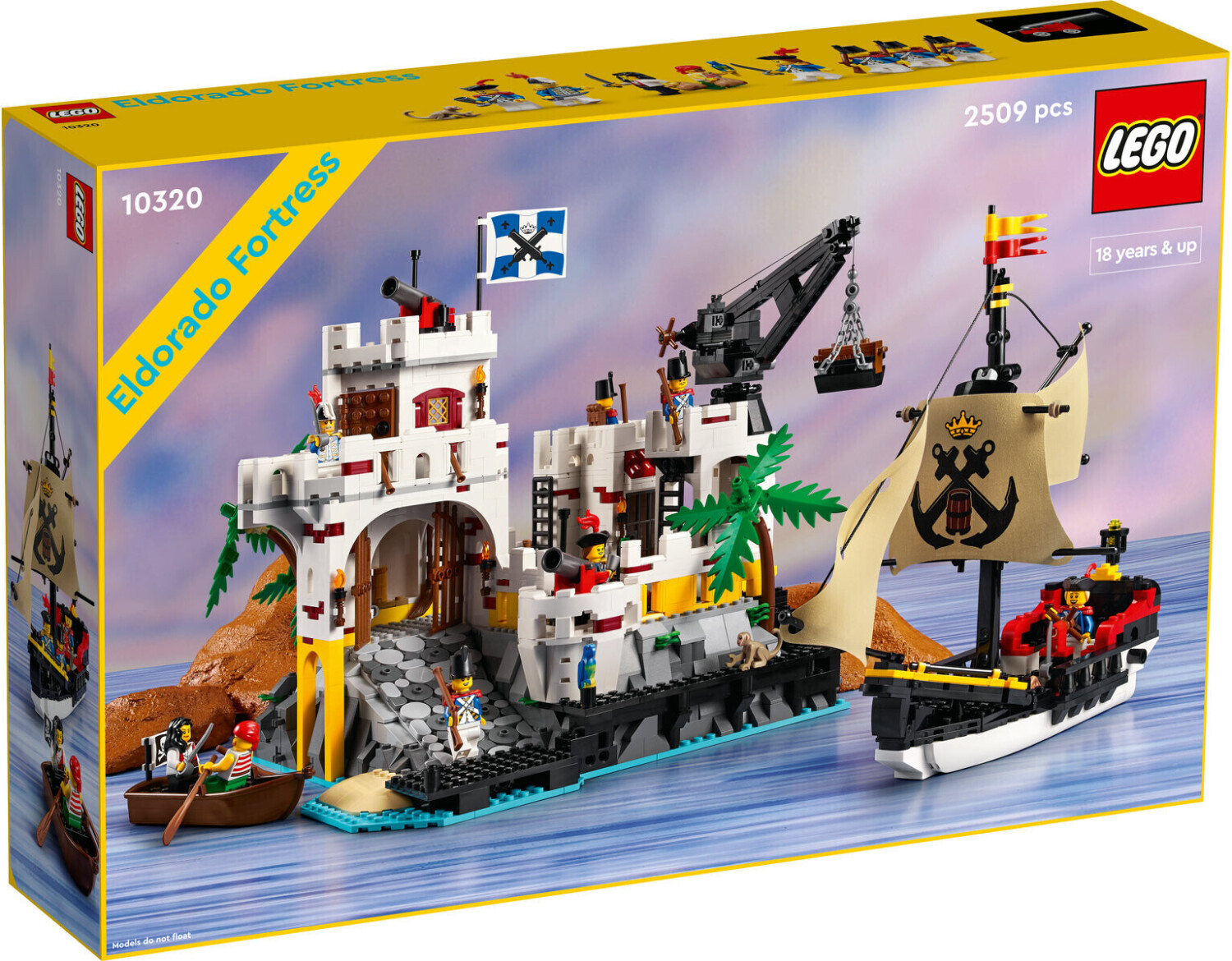 LEGO Fortezza di Eldorado (10320) a € 238,49 (oggi)