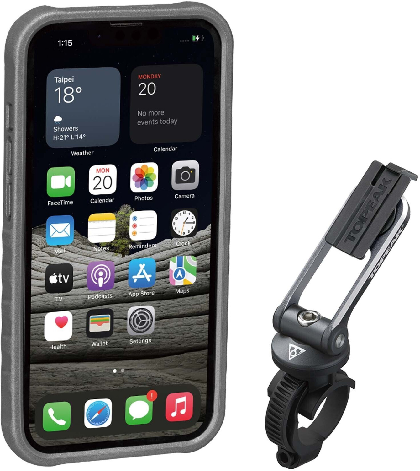 Topeak RideCase (iPhone 13 Pro) inkl. RideCase Mount