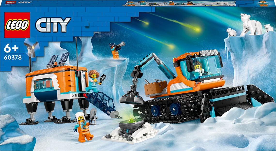 LEGO City - Le camion d’exploration arctique et le laboratoire mobile (60378)
