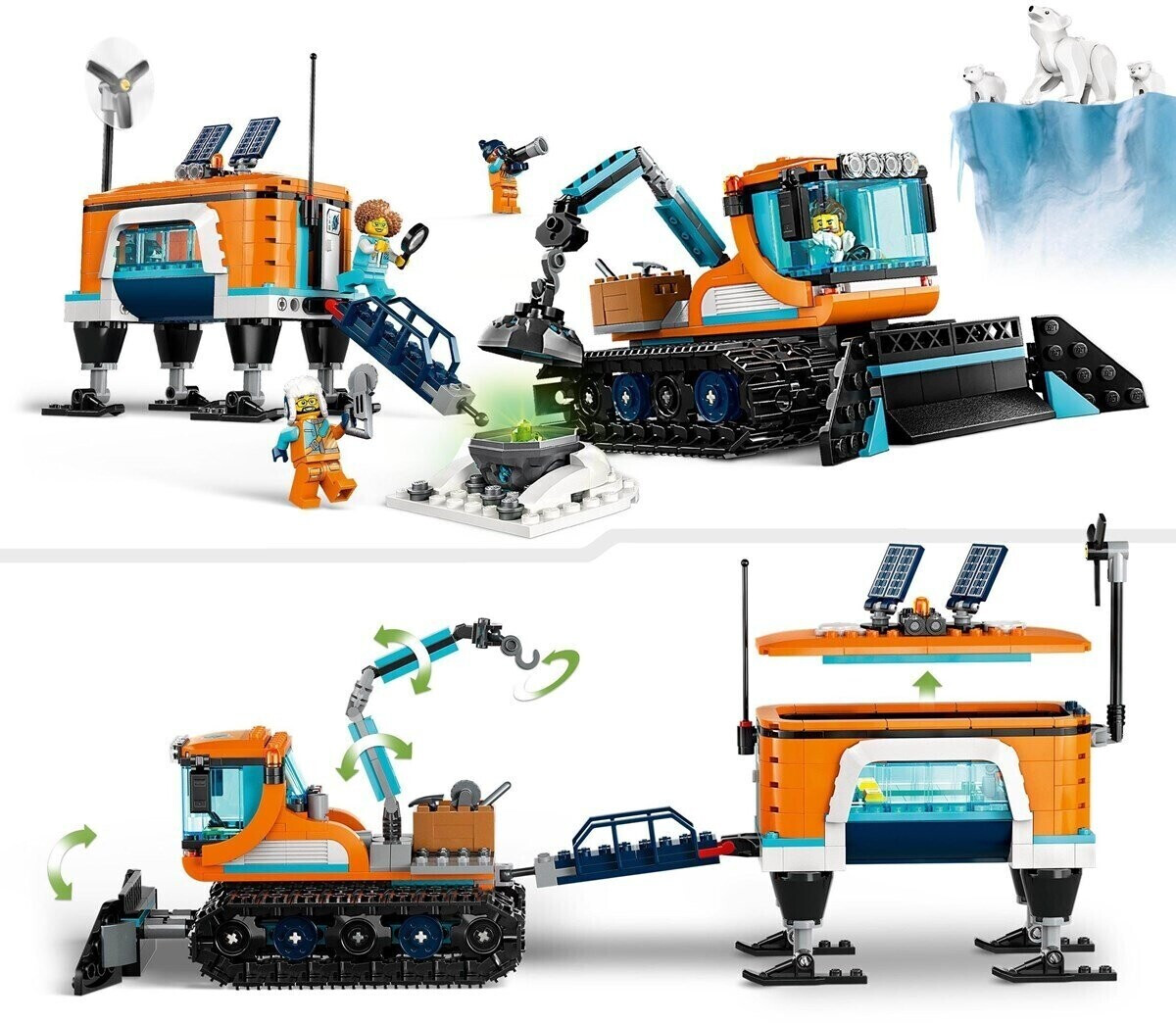 Soldes LEGO City - Le navire d'exploration arctique (60368) 2024 au  meilleur prix sur
