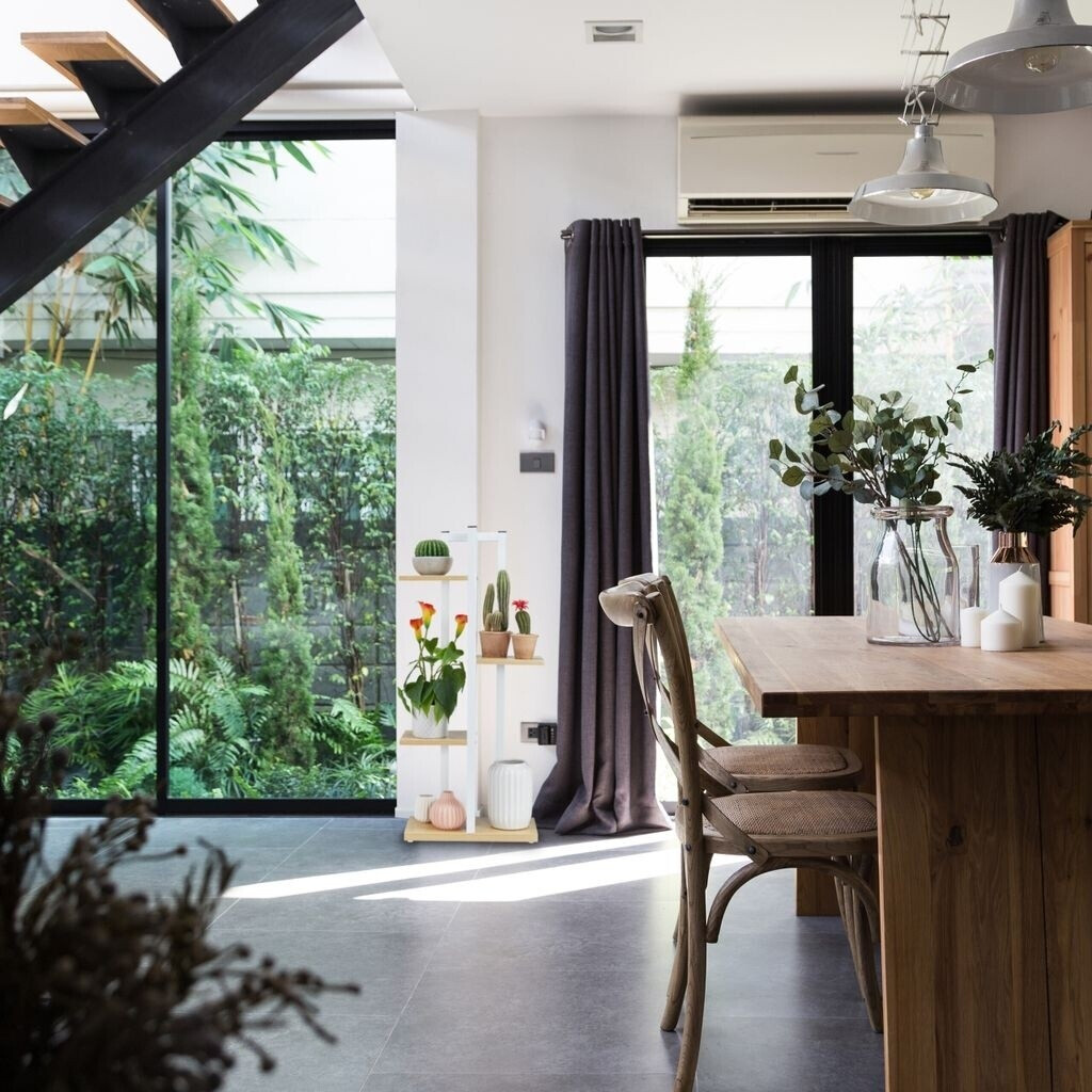 Relaxdays Relaxdays Plant shelf with 4 levels - alternate view