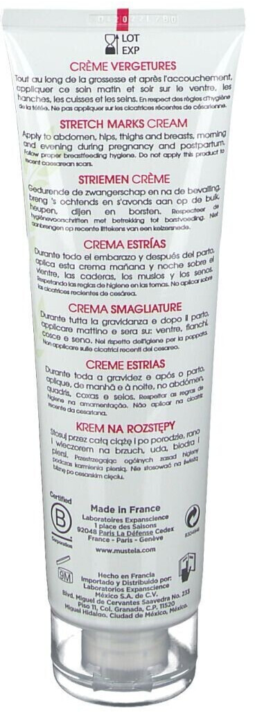 Mustela Crème Vergetures Double Action 9 Mois 150 ml