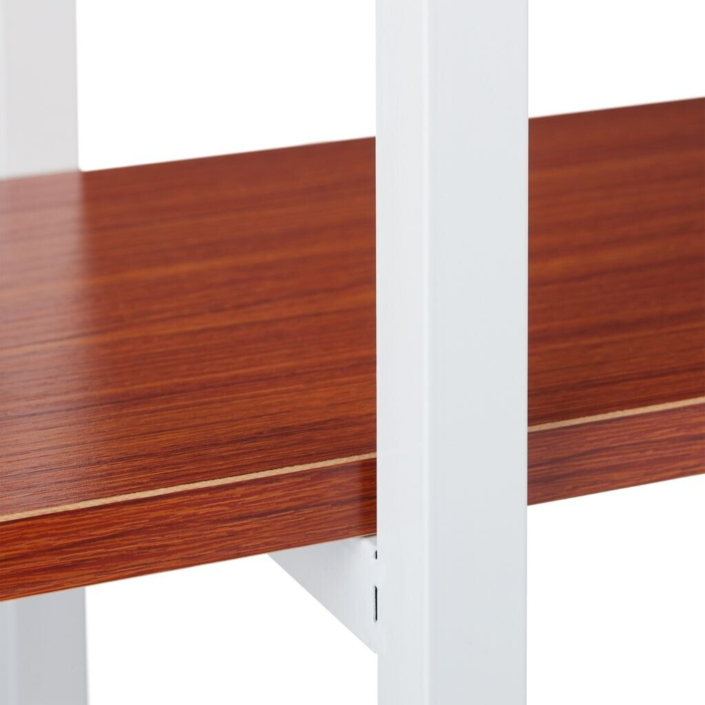 Relaxdays Relaxdays Metal plant shelf White Brown - view 8