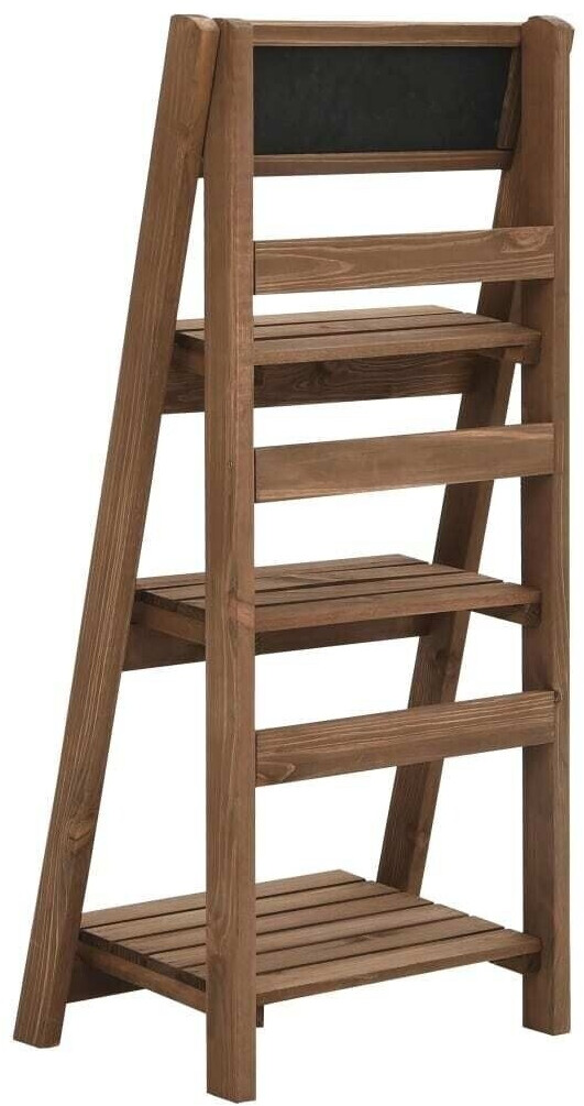 vidaXL vidaXL 3-level plant stand with blackboard - detail view