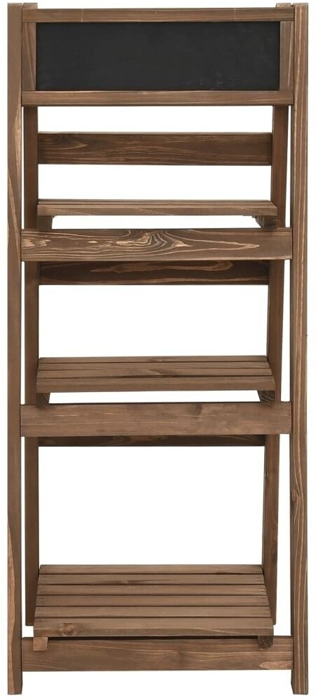 vidaXL vidaXL 3-level plant stand with blackboard - view 6