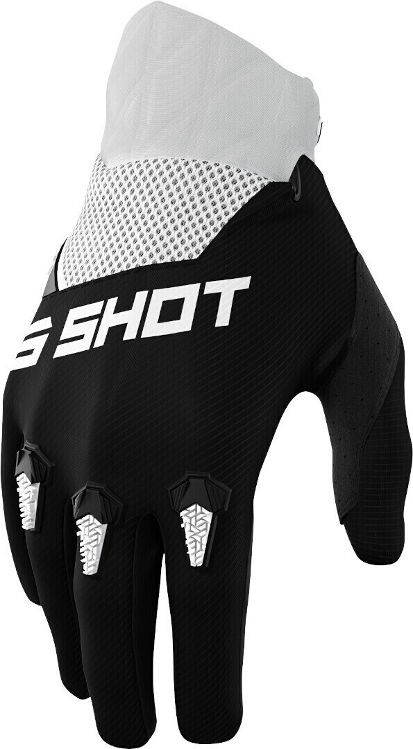 Shot Devo Gloves black/white