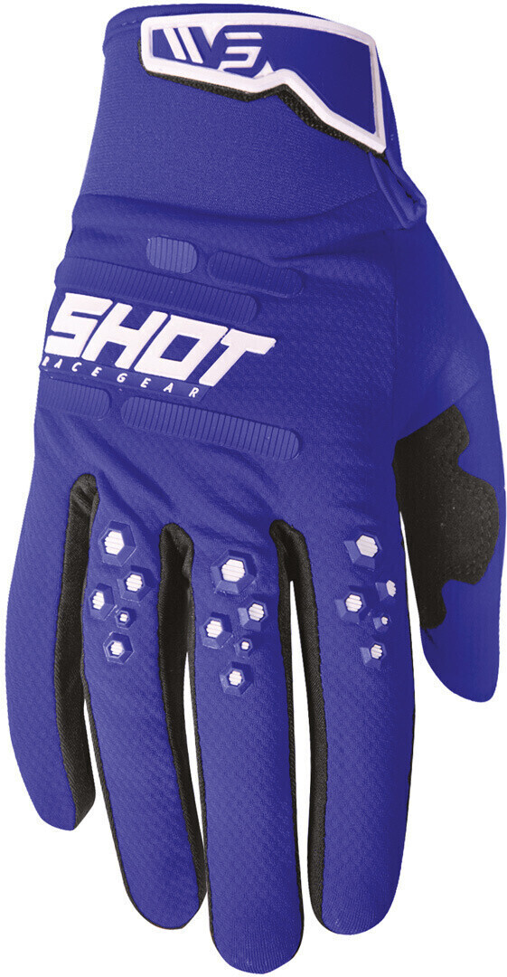 Shot Vision Gloves blue