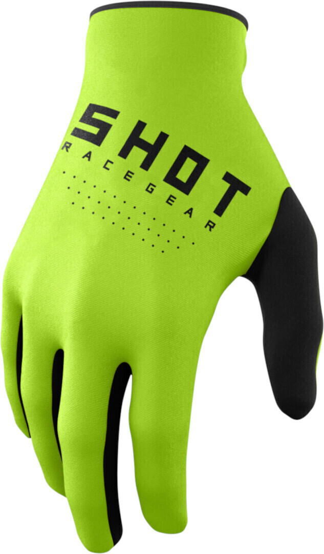 Shot Raw Gloves green