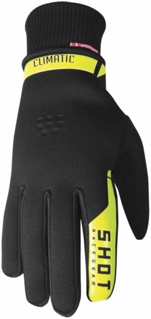 Shot Climatic 2.0 Gloves black/gelb