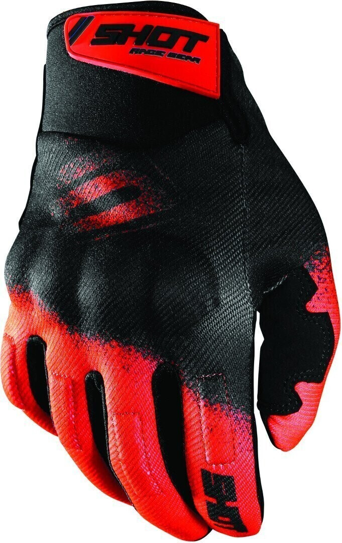 Shot Drift Smoke Gloves black/orange