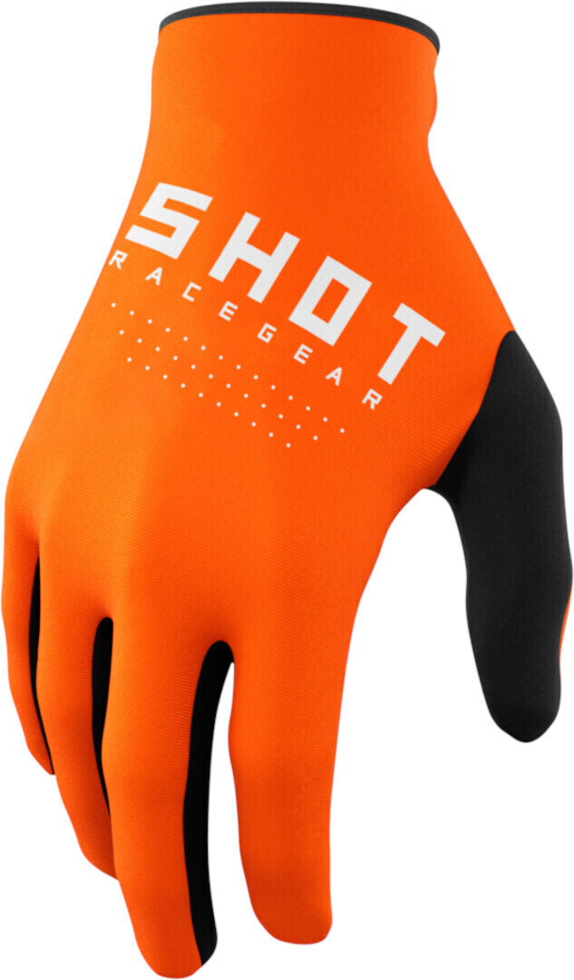Photos - Motorcycle Gloves Shot Shot Raw Gloves orange