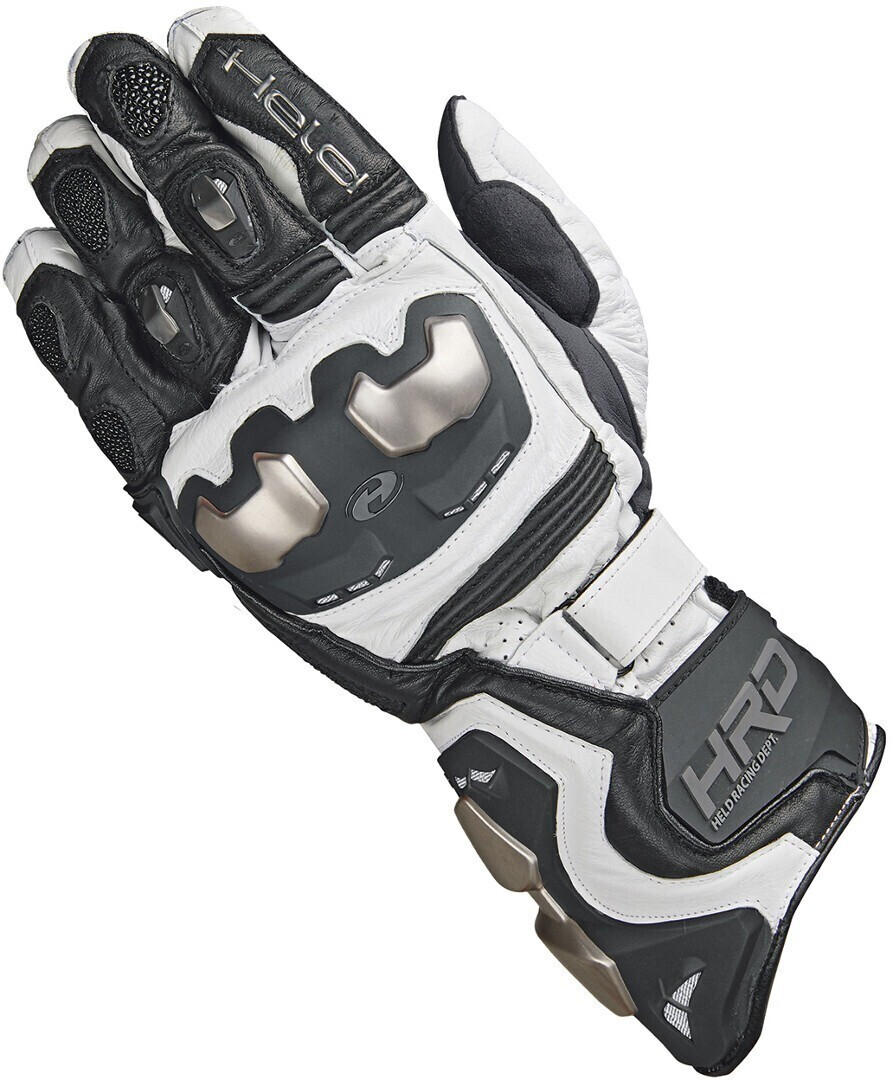 Photos - Motorcycle Gloves Held Biker Fashion  Titan RR Gloves black-white 