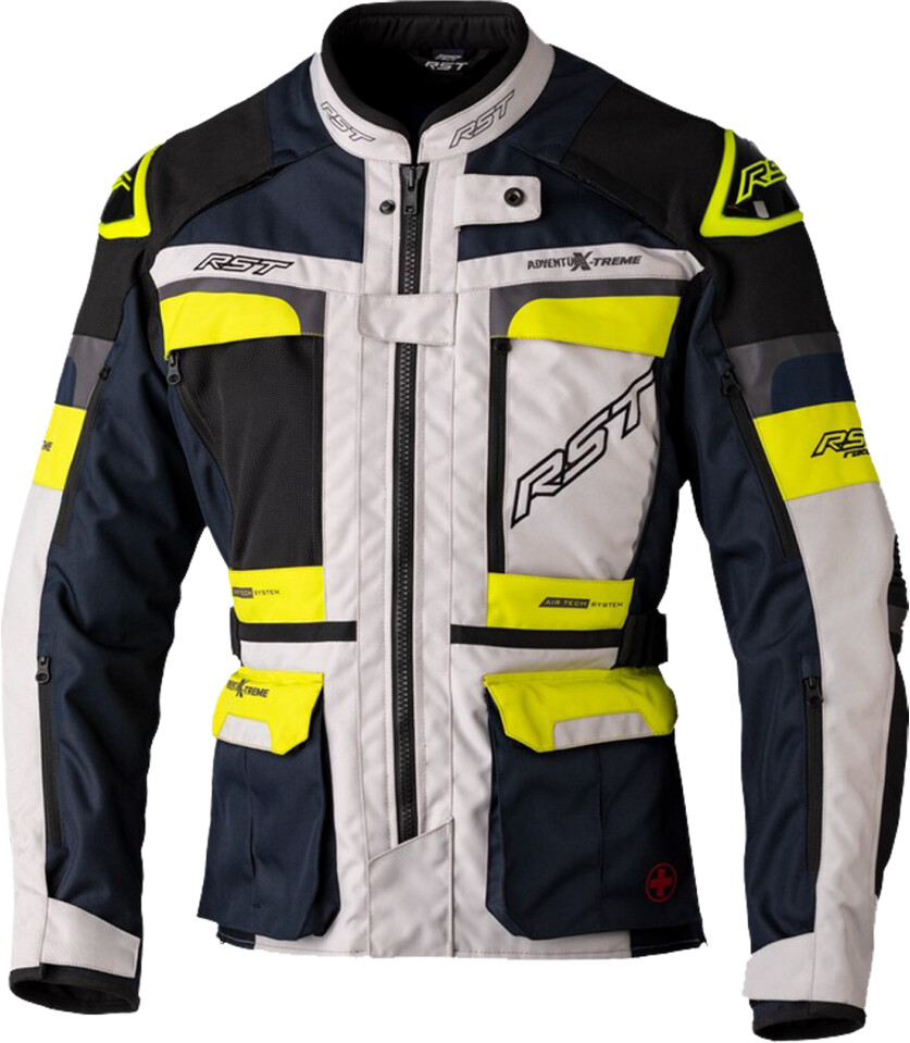 RST Blouson Pro Series Adventure-X noir/blanc/jaune