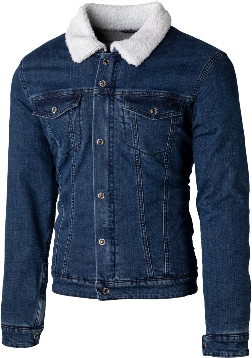 RST Sherpa Denim Jacket blue