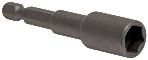 CRAFTSMAN Flachsteckschlüssel, Metrisch, 1/4-Zoll-Antrieb, 11 Mm, 6-kant (CMMT43509