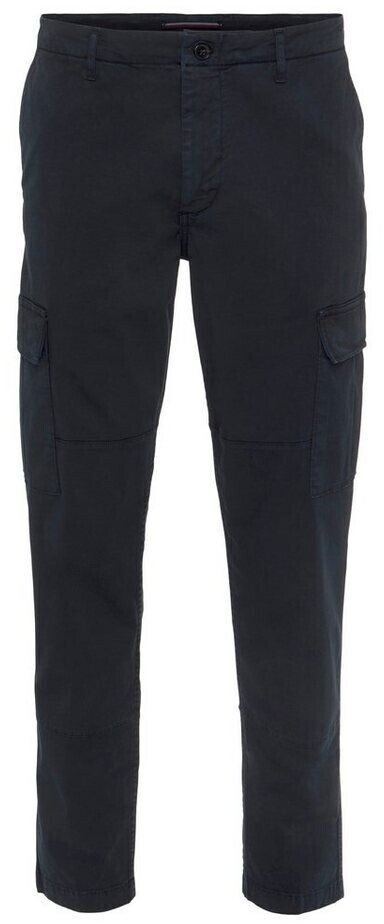 Tommy Hilfiger Harlem Relaxed Garment Dyed Cargo Trousers (MW0MW31149) desert sky