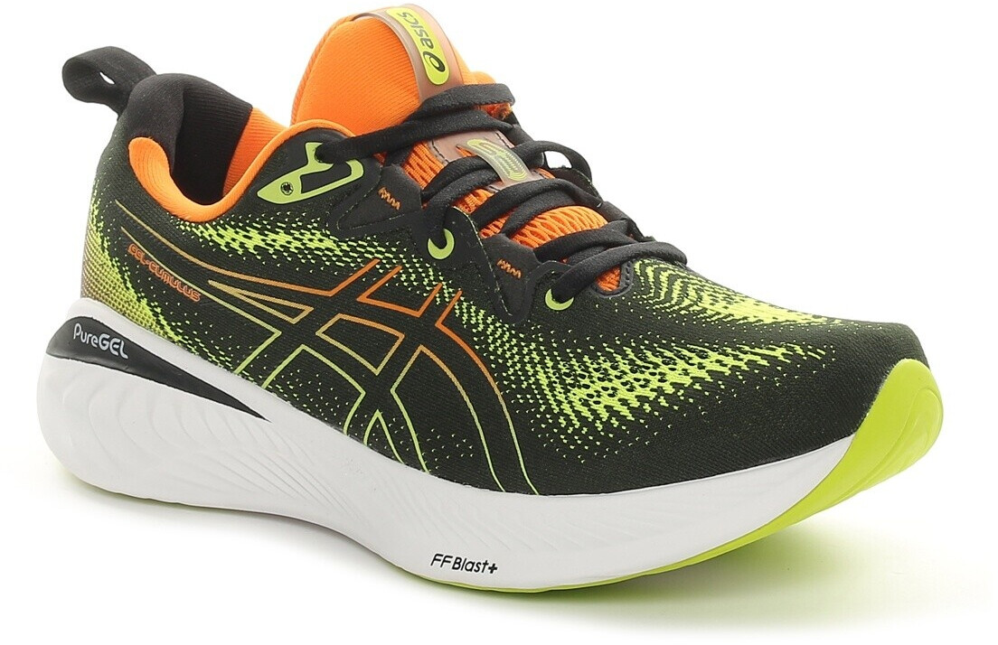 Asics GEL Cumulus 25 1011B621 black neon lime au meilleur prix sur idealo