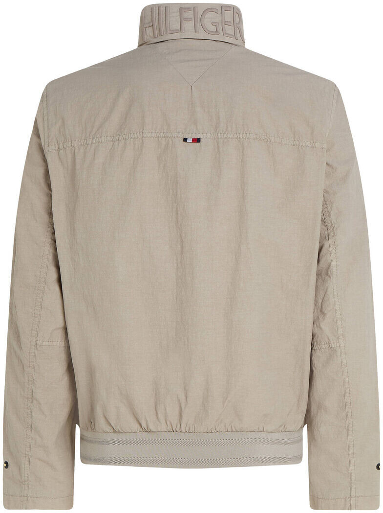 Tommy Hilfiger Garment-Dyed Funnel Neck Jacket (MW0MW31078) stone 
