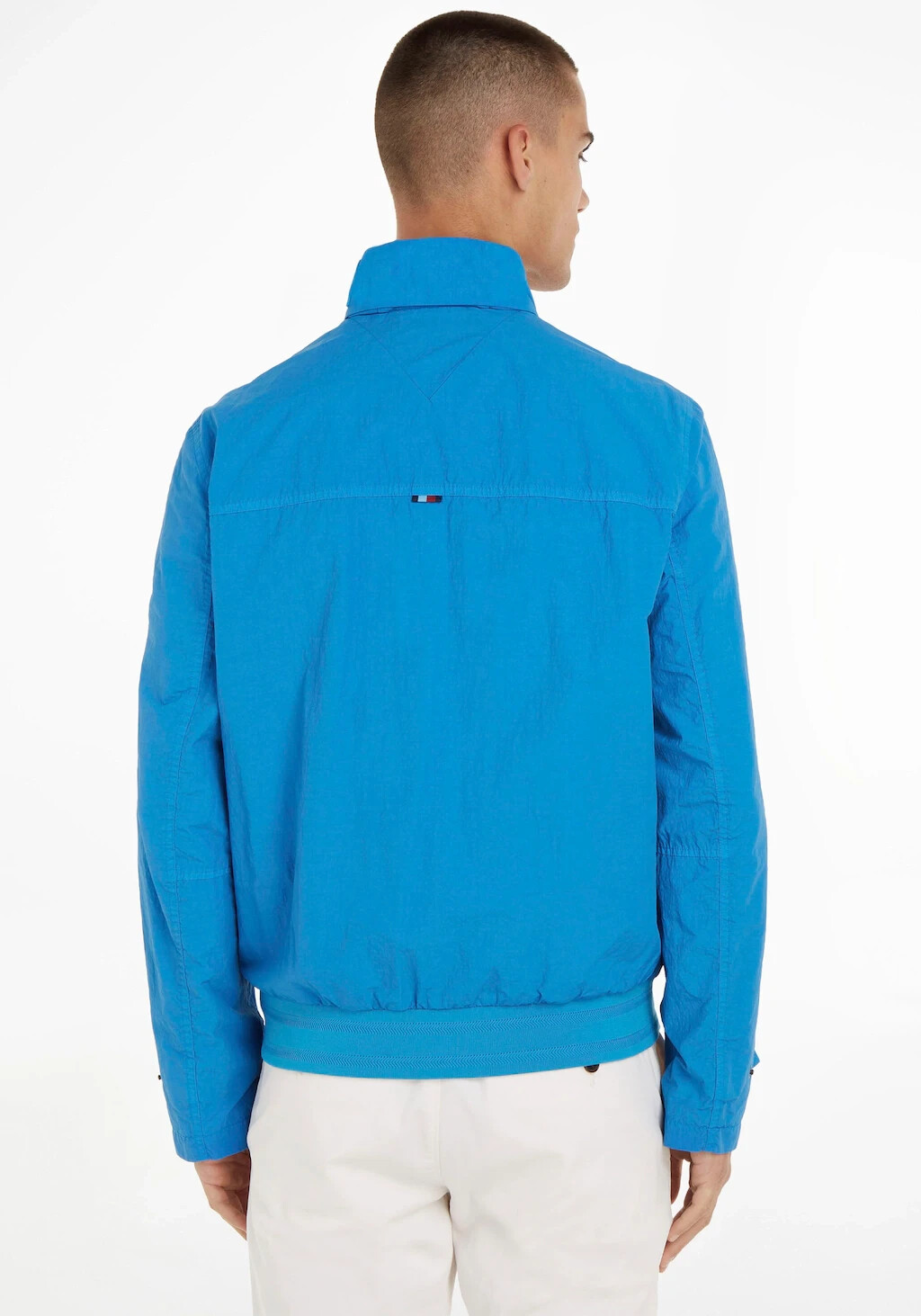 Tommy Hilfiger Garment-Dyed Funnel Neck Jacket (MW0MW31078 