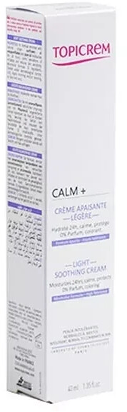 Photos - Other Cosmetics Topicrem Calm+ Soothing Cream  (40ml)