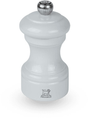 Peugeot Moulin à poivre manuel en bois laqué gris perle 10 cm