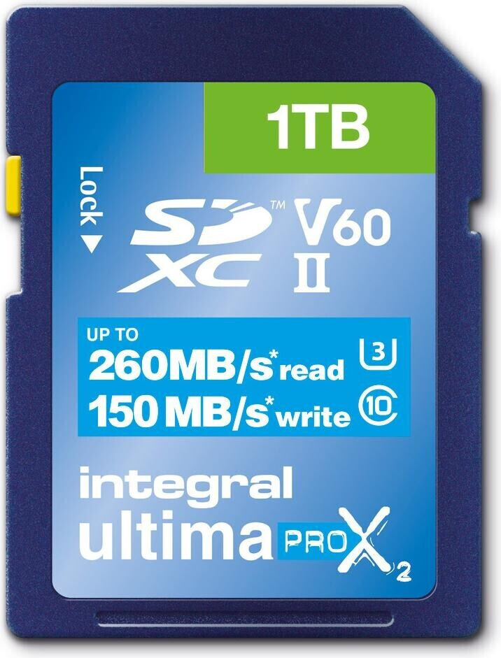 Integral UltimaPro X2 UHS-II V60 SD 1 To